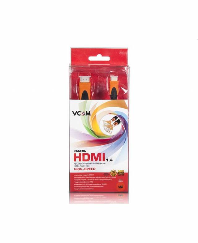 Кабель VCOM HDMI - Mini HDMI, 3.0 м
