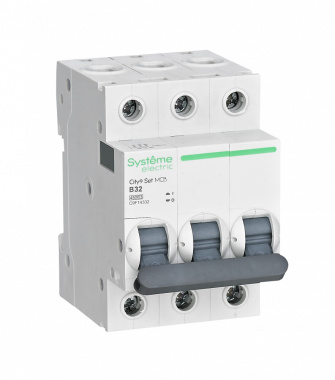 Автоматический выключатель B 32А 3P 4.5kA 400В, City9, Systeme Electric