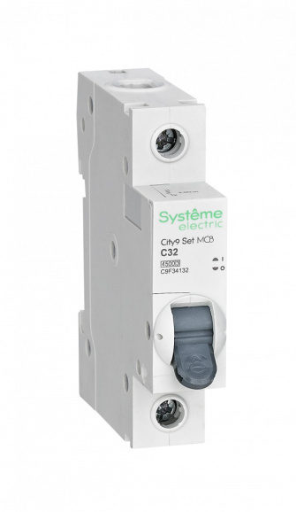 Автоматический выключатель С 32А 1P 4.5kA 230В, City9, Systeme Electric