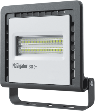 Прожектор светодиодный NFL-01 30W 6500K 2400Lm 200-240B 80° 146x148x33mm IP65 Navigator