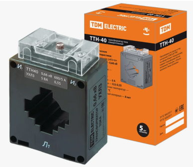 Трансформатор тока ТТН 40/300/5- 5VA/0,5S TDM