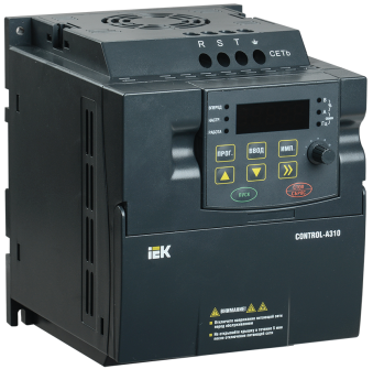 Преобразователь частоты CONTROL-A310 380В 3Ф 2,2 kW 5,1A IEK