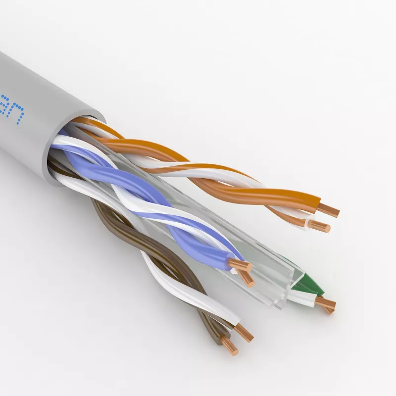 Кабель ParLan U/UTP Cat6 PVC 4х2х0,57
