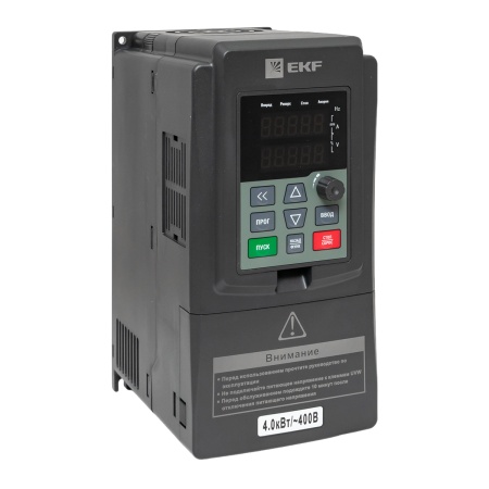 Преобразователь частоты 4/5,5кВт 3х400В VECTOR-100 EKF PROxima