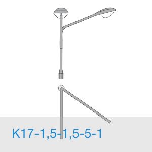 Кронштейн К17-1,5-1,5-5-1