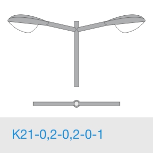 Кронштейн К21-0,2-0,2-0-1