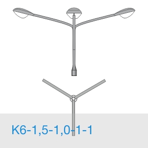 Кронштейн К6-1,5-1,0-1-1