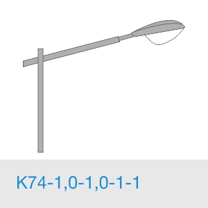 Кронштейн К74-1,0-1,0-1-1