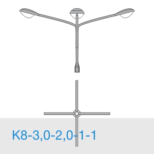 Кронштейн К8-3,0-2,0-1-1